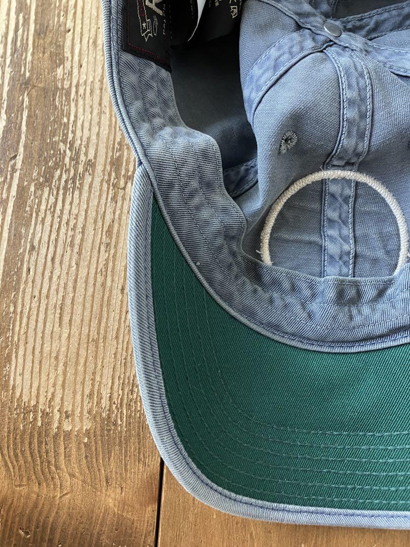 RRL DOUBLERL ダブルアールエル キャップ ブルーグレー