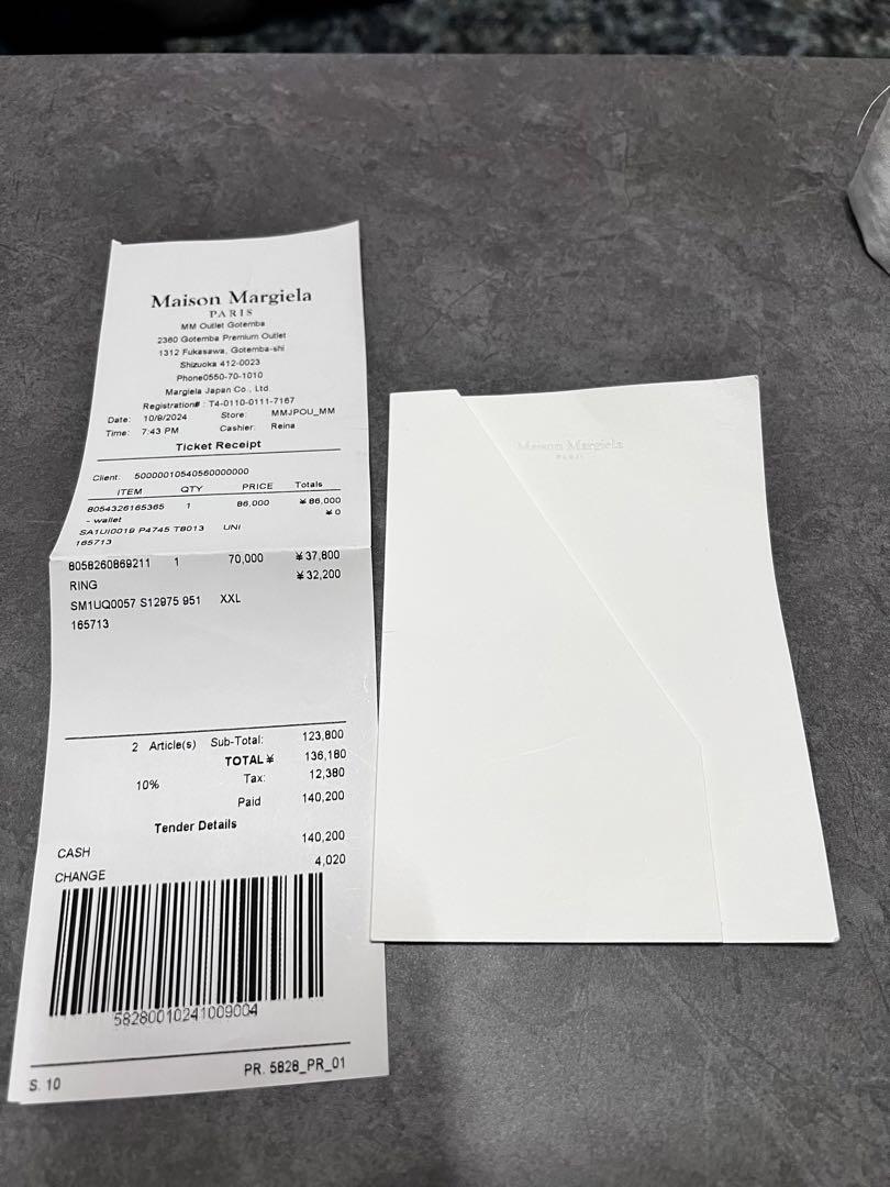 MM　正規店購入Maison Margiela FLIP FLAP