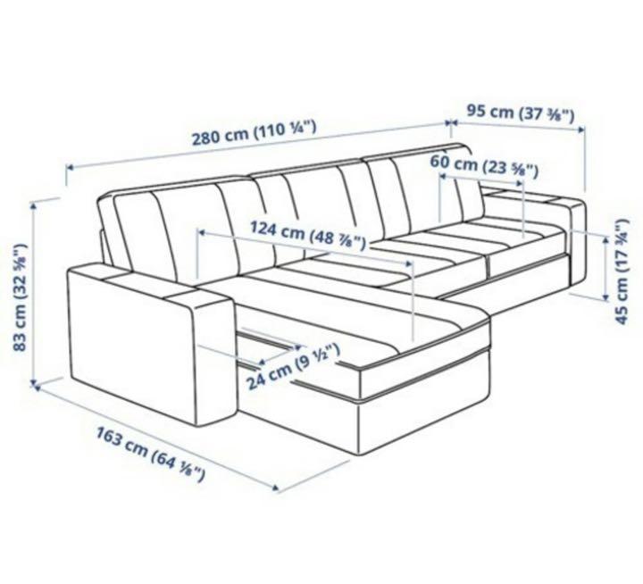 SALE低価 特別価格 IKEA イケア ソファ KIVIK 3人掛けソファ ブラウン HONrJ-m89559496797 国産高評価