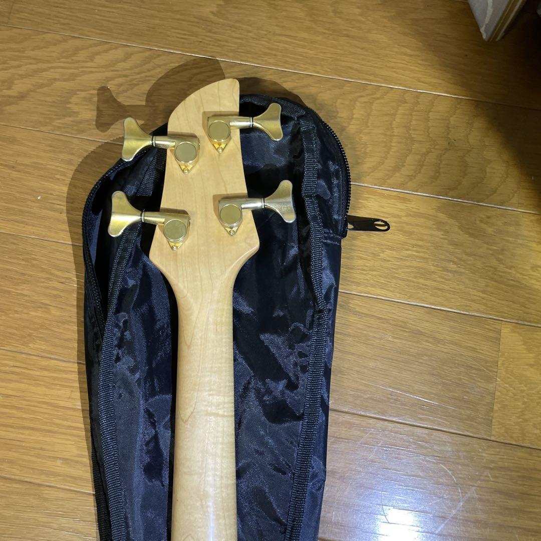 FERNANDES エレキベース レッド 専用ケース付