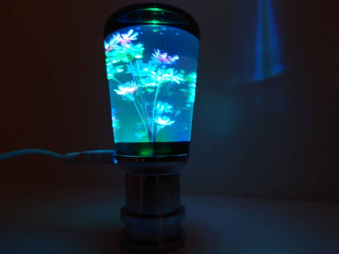 新発売 水中花ledオリジナルシフトノブ 10cm デコトラ 旧車 カスタムカー 車内アクセサリー Www Evos Ch