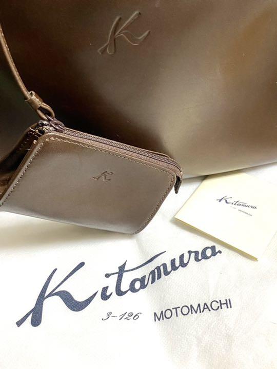 安いセール ✴︎未使用に近い✴︎ キタムラ オールレザー ショルダー トートバッグ hjENK-m89563277141 特価低価