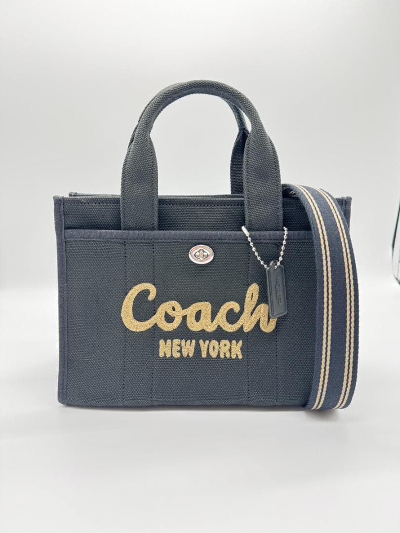 コーチ COACH バッグ カーゴ トート 26 黒