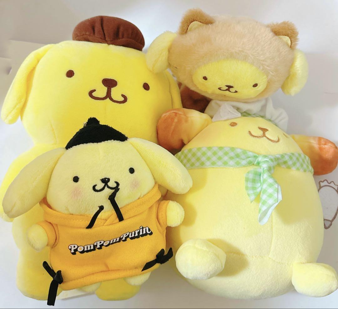 ポムポムプリン まとめ売り ぬいぐるみマスコットキーホルダー