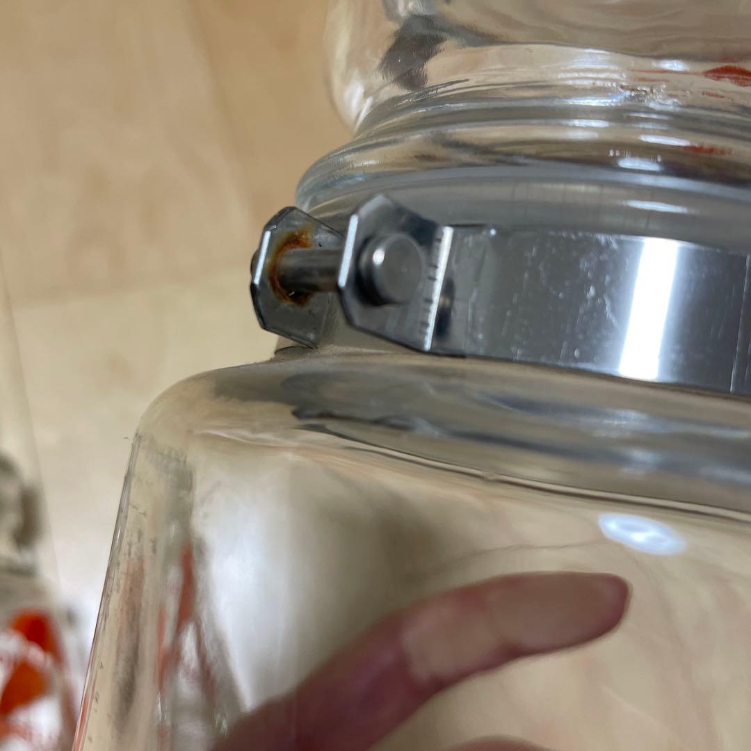 昭和レトロ ガラス瓶 キャンディポット 2点セット ❤️初回限定