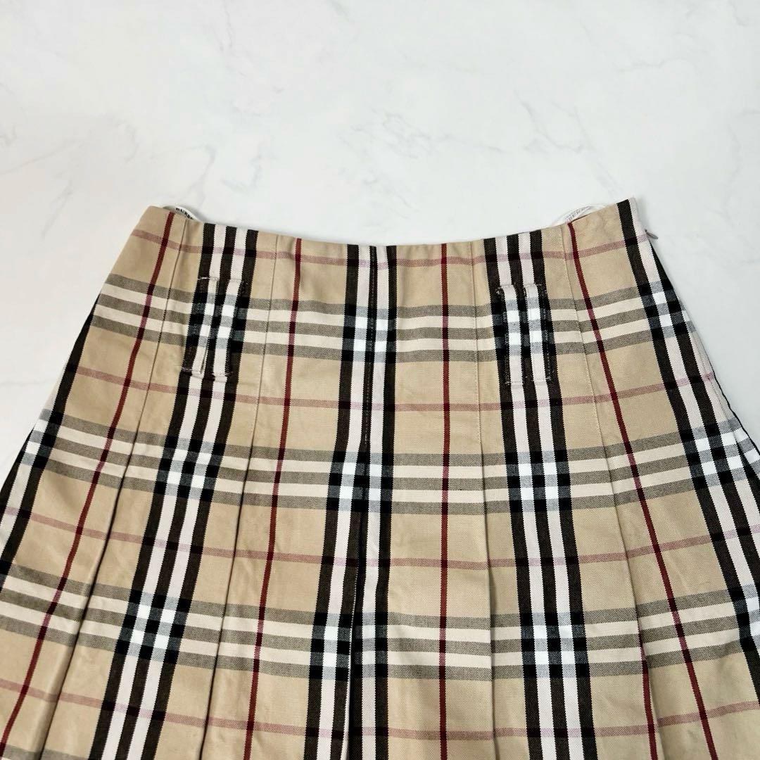 はおけん 　BURBERRY LONDON ノヴァチェック　スカート BURBERRY LONDON ノバチェック プリーツ スカート M - メルカリ