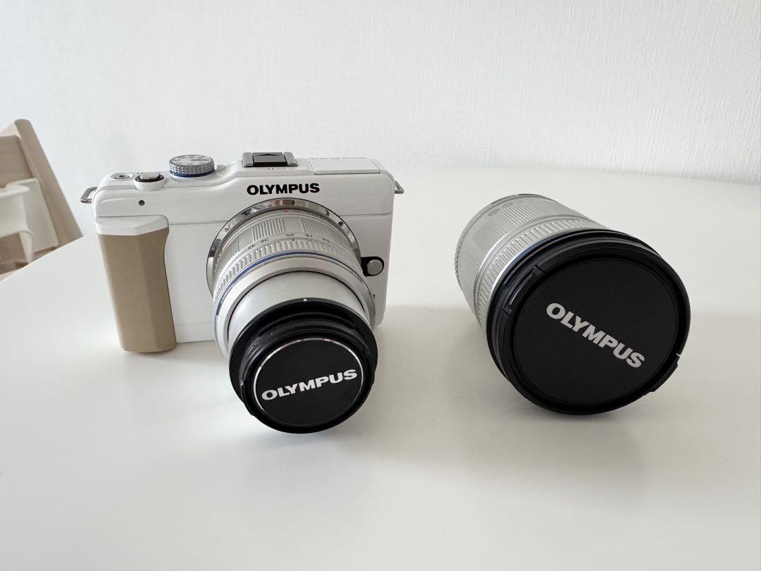 OLYMPUS e-pl1s望遠レンズ、カバー付き
