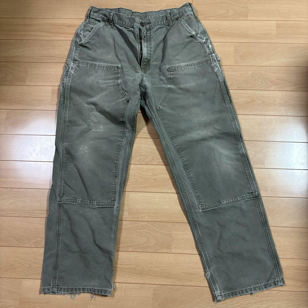Carhartt カーハート B136 MOSダブルニー 38×34