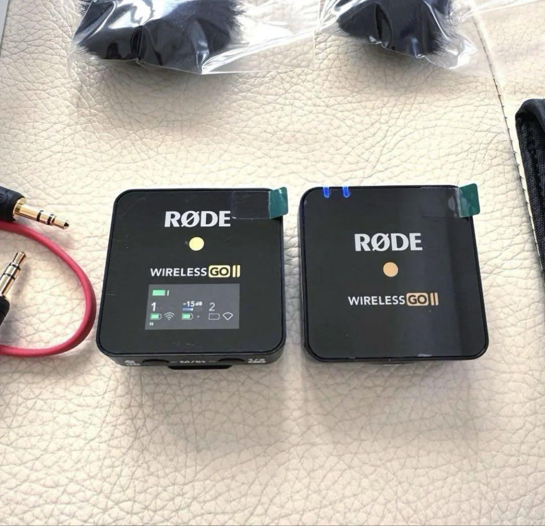 RØDE WIRELESS GO II ワイヤレスマイク