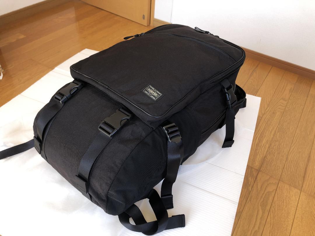 激美品　ポーター　ハイブリッド　リュック　2層　タンカー　旅行　ジム　ビジネス
