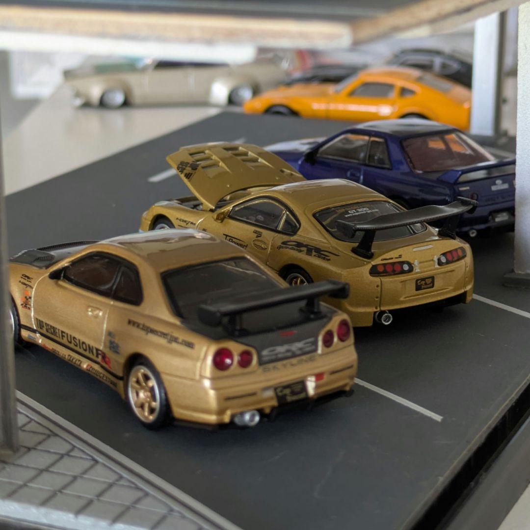 1/64 topsecret　スープラ　r34 r32 トップシークレット