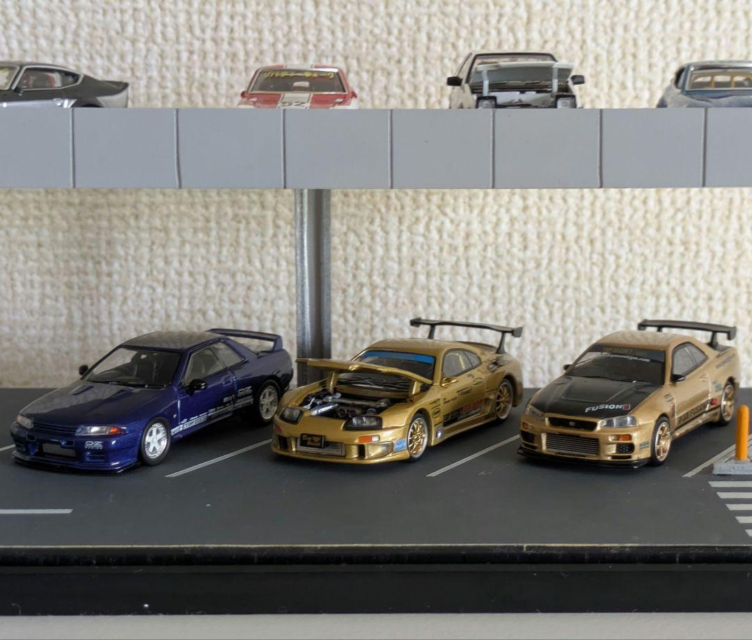 1/64 topsecret　スープラ　r34 r32 トップシークレット