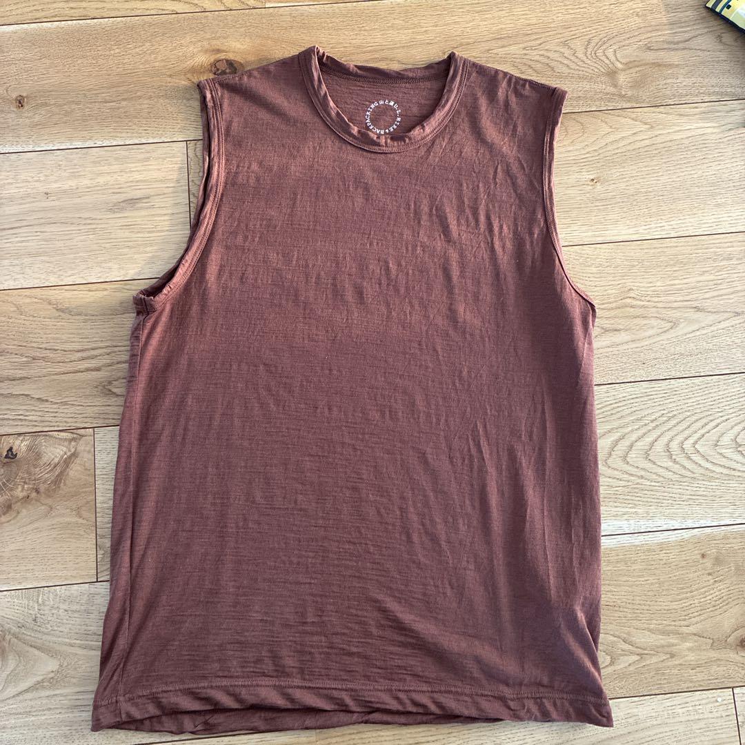 山と道 100% Merino Light Sleeveless（C品）