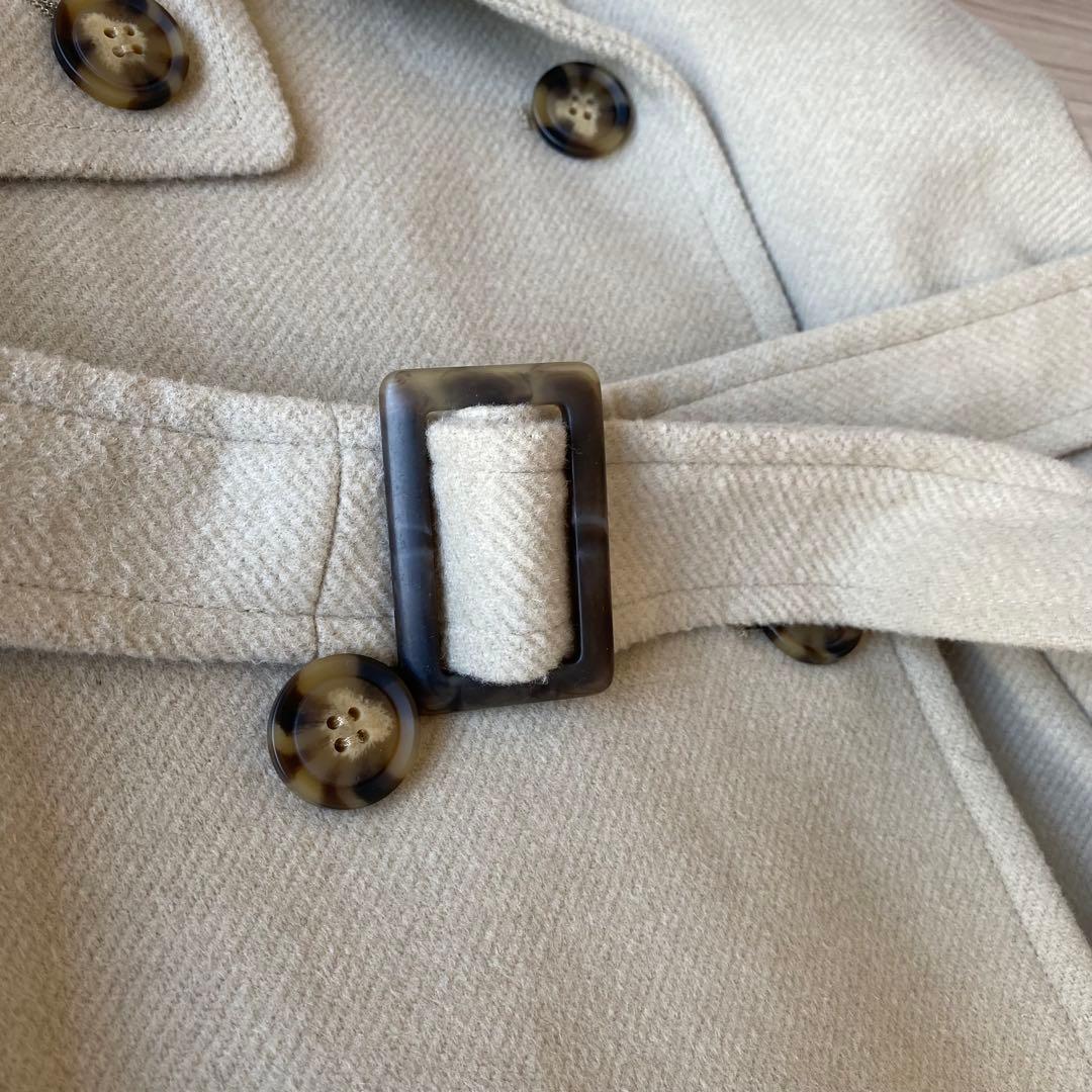 美品✨COCODEAL ココディール　ウールトレンチコート　ロング　ベージュ