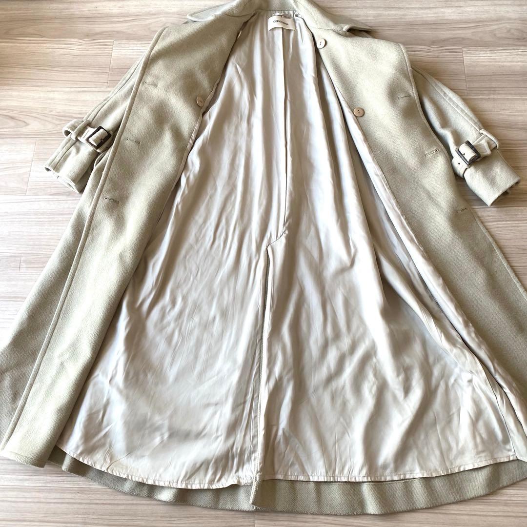 美品✨COCODEAL ココディール　ウールトレンチコート　ロング　ベージュ