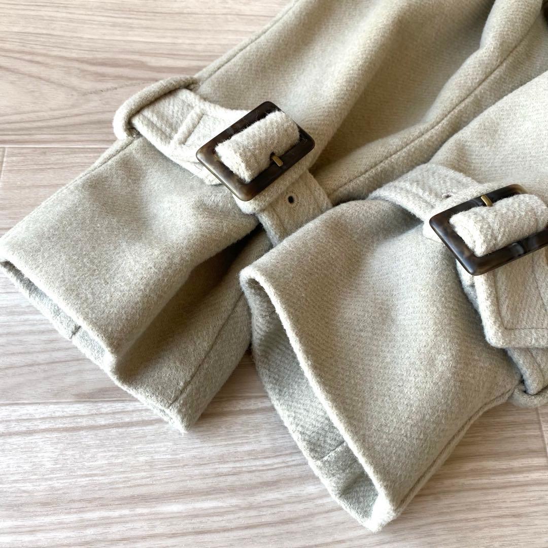 美品✨COCODEAL ココディール　ウールトレンチコート　ロング　ベージュ