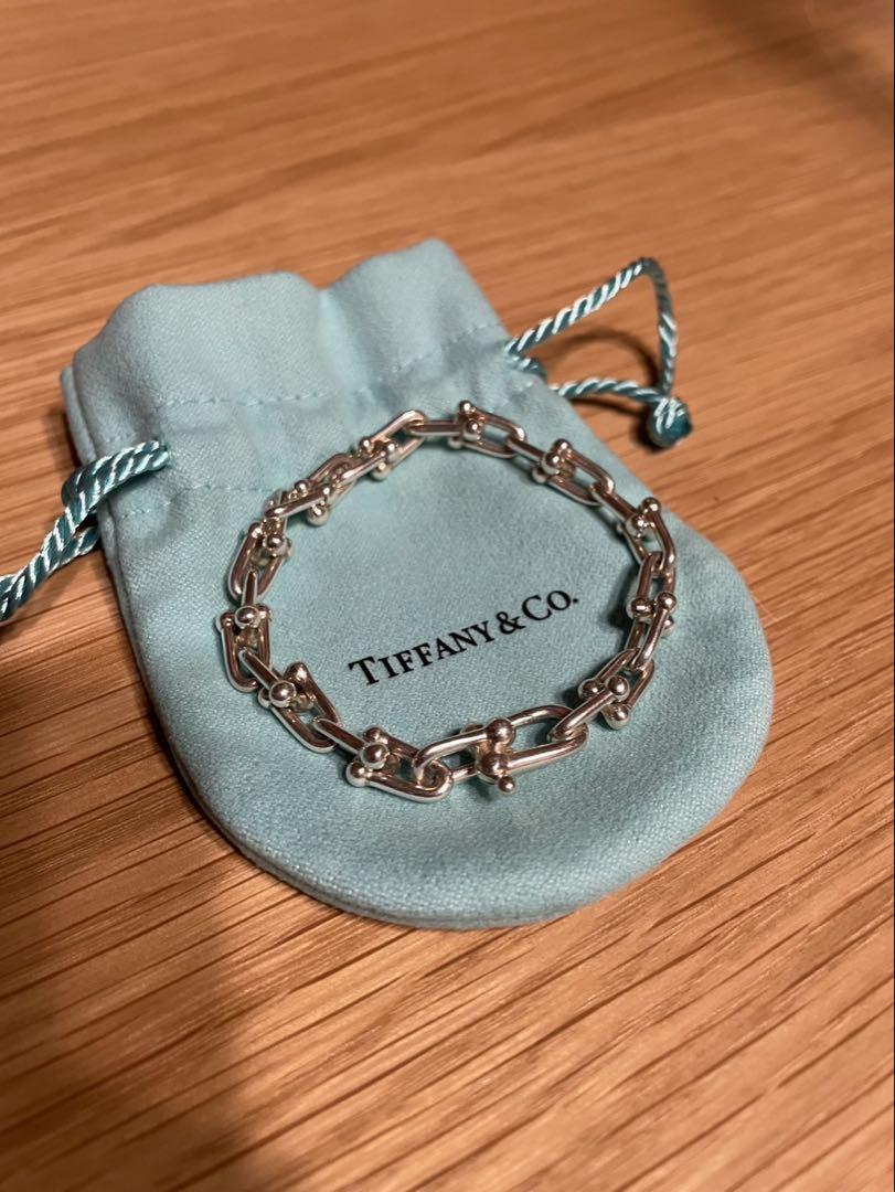 TIFFANY ティファニー ハードウェア スモールリンク ブレスレット