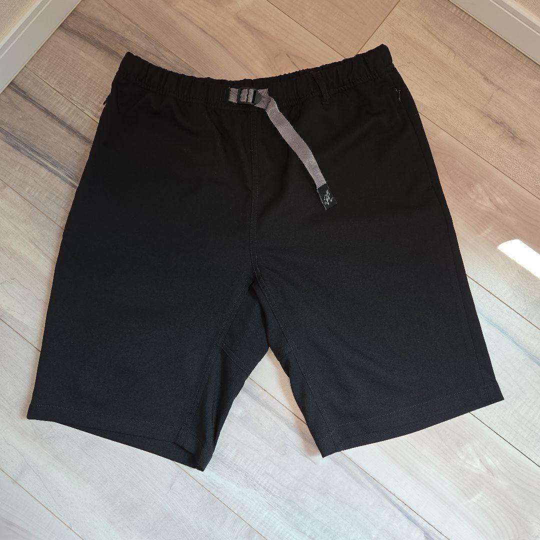 ★美品★【グラミチ】ナノ・ユニバース別注　ショートパンツ　Lサイズ　ブラック
