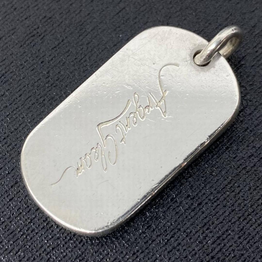 Argent Gleam シルバー 925 ロゴ ドッグタグ プレートペンダント