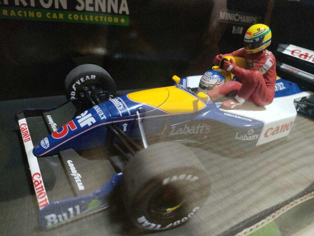 ライドオンセナ　FW14 ミニチャンプス　セナ　マンセル Amazon | 1/43 ミニチャンプス ウィリアムズ FW14 セナ