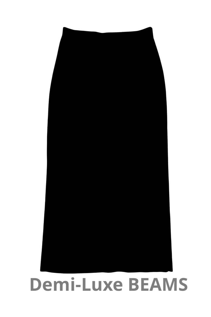 Demi-Luxe BEAMS シンプル タイト ニットスカート .MM Demi-Luxe BEAMS