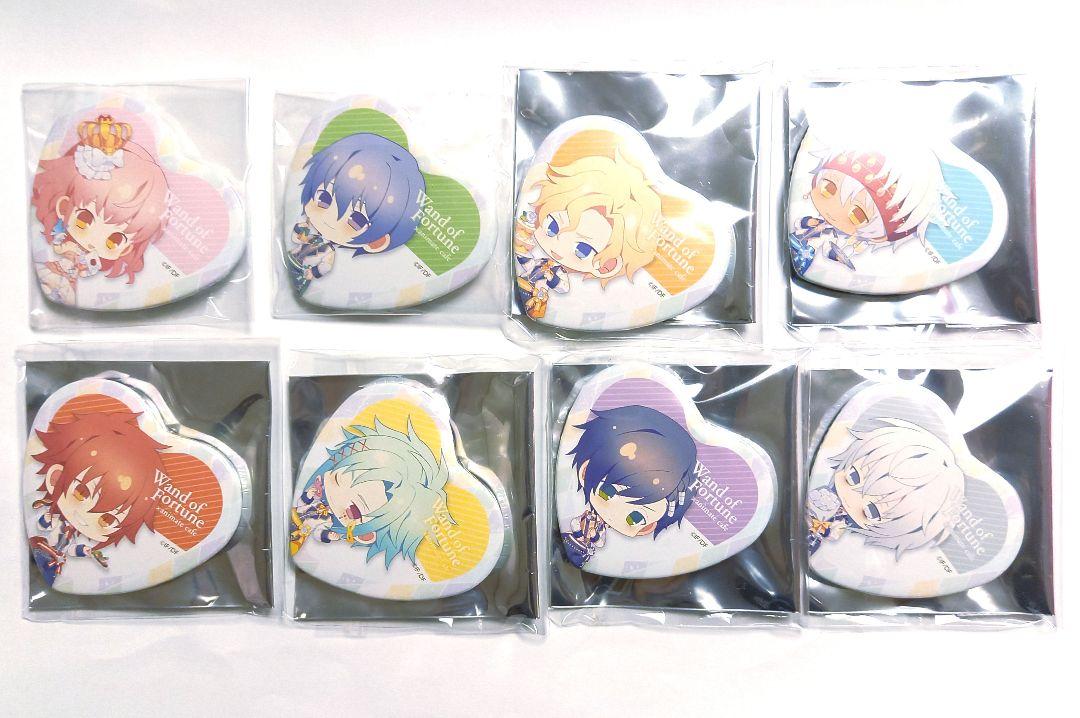ワンド 10周年 アニメイトカフェ ハート缶バッジ コンプリート