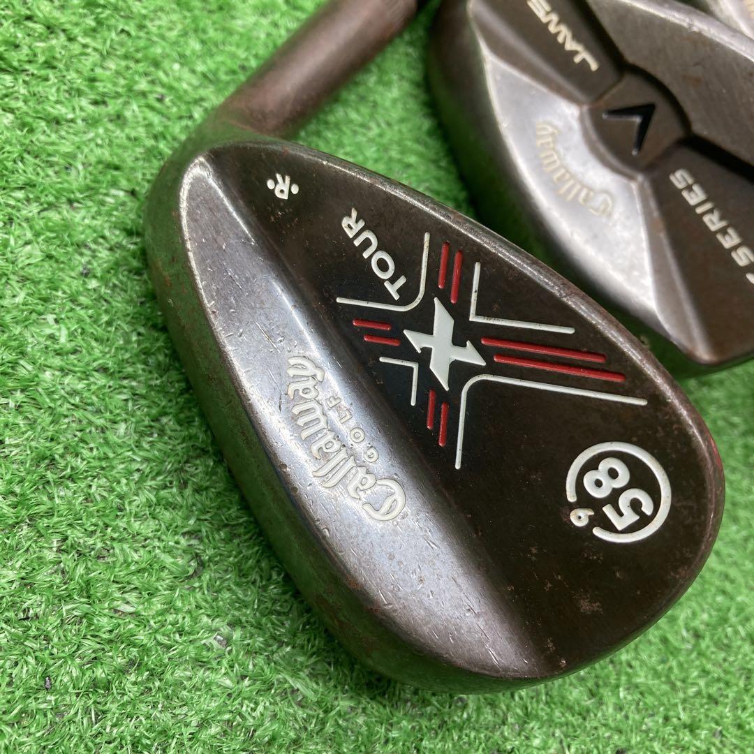 寶TIS-222 Callaway ウェッジ3本56°58°62°