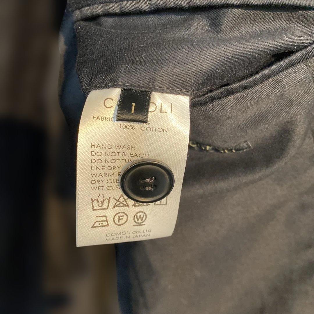 COMOLIコモリ 21ssコットンサテン セットアップ COMOLIコモリ 21ssコットンサテン セットアップ