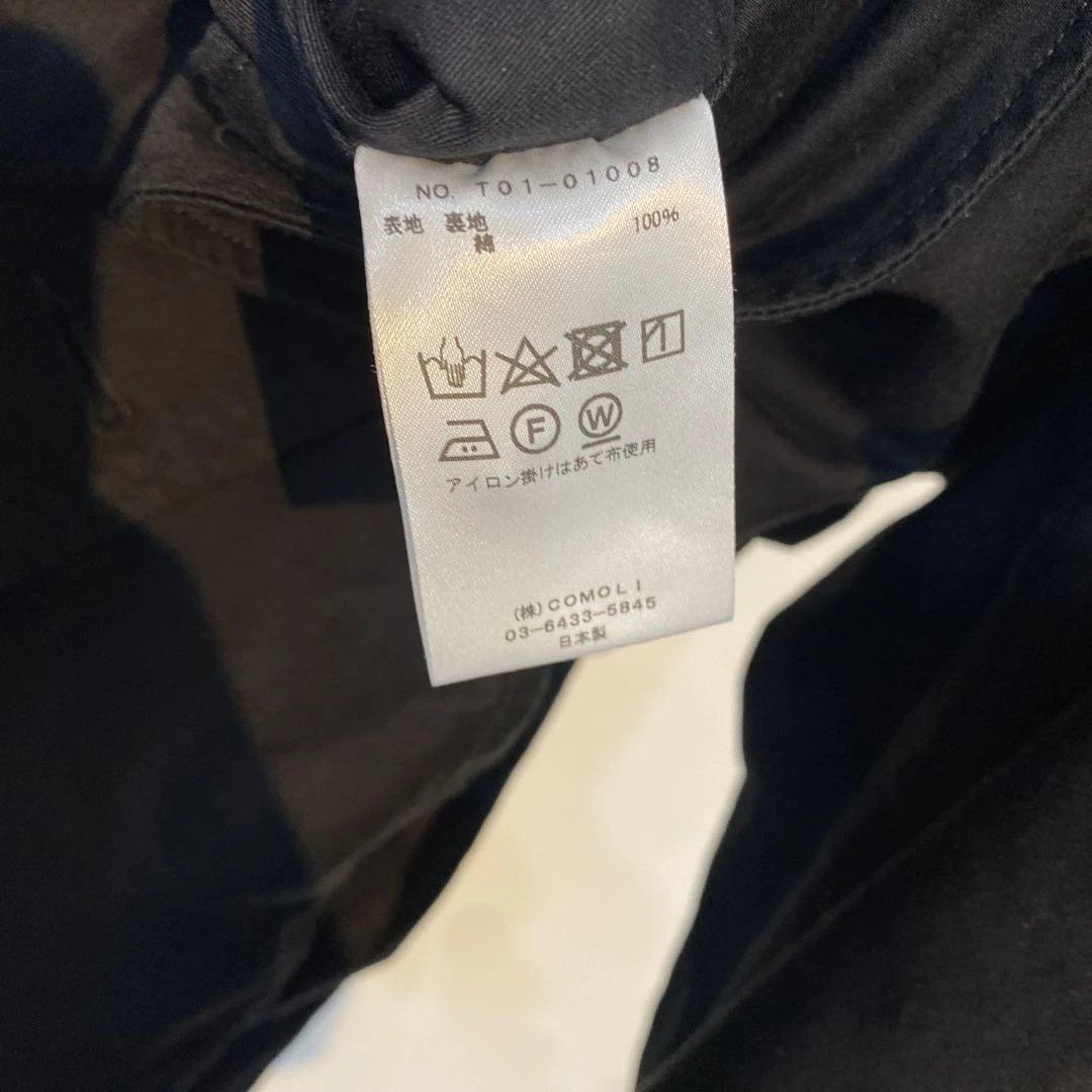 COMOLIコモリ 21ssコットンサテン セットアップ COMOLIコモリ 21ssコットンサテン セットアップ