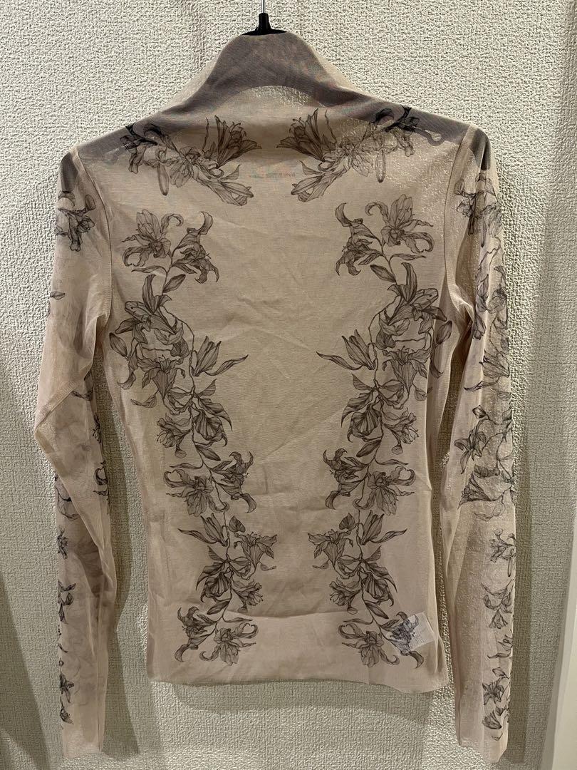 melt the lady lily tattoo tops （black）