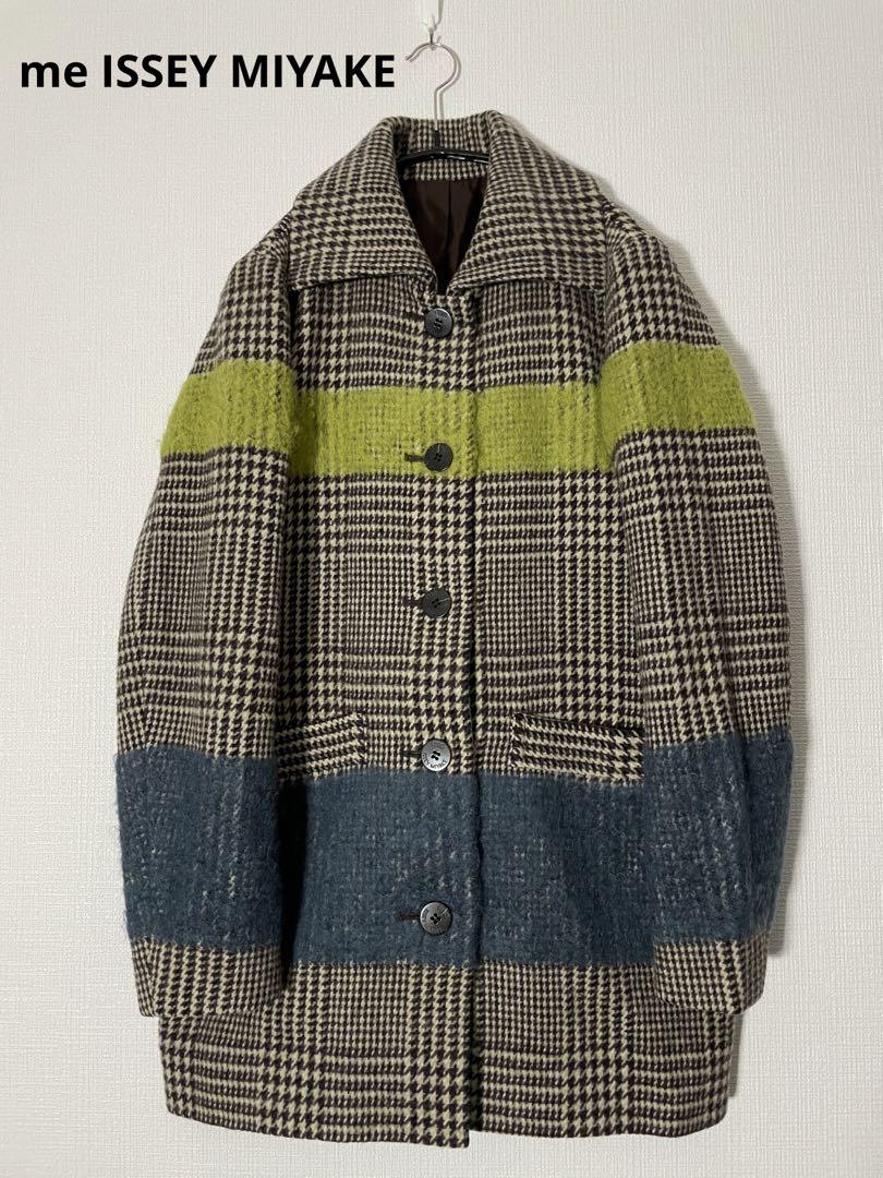 me ISSEY MIYAKE 千鳥ステンカラーコート