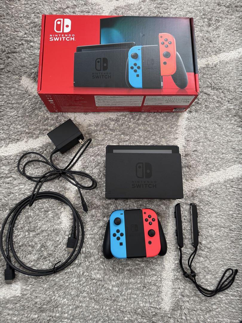 Nintendo Switch Joy-Con (L) ネオンブルー/ (R)…