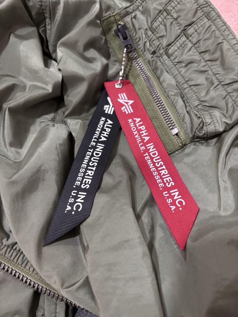 ALPHA INDUSTRIES カーキMA-1フライトジャケット 極美品