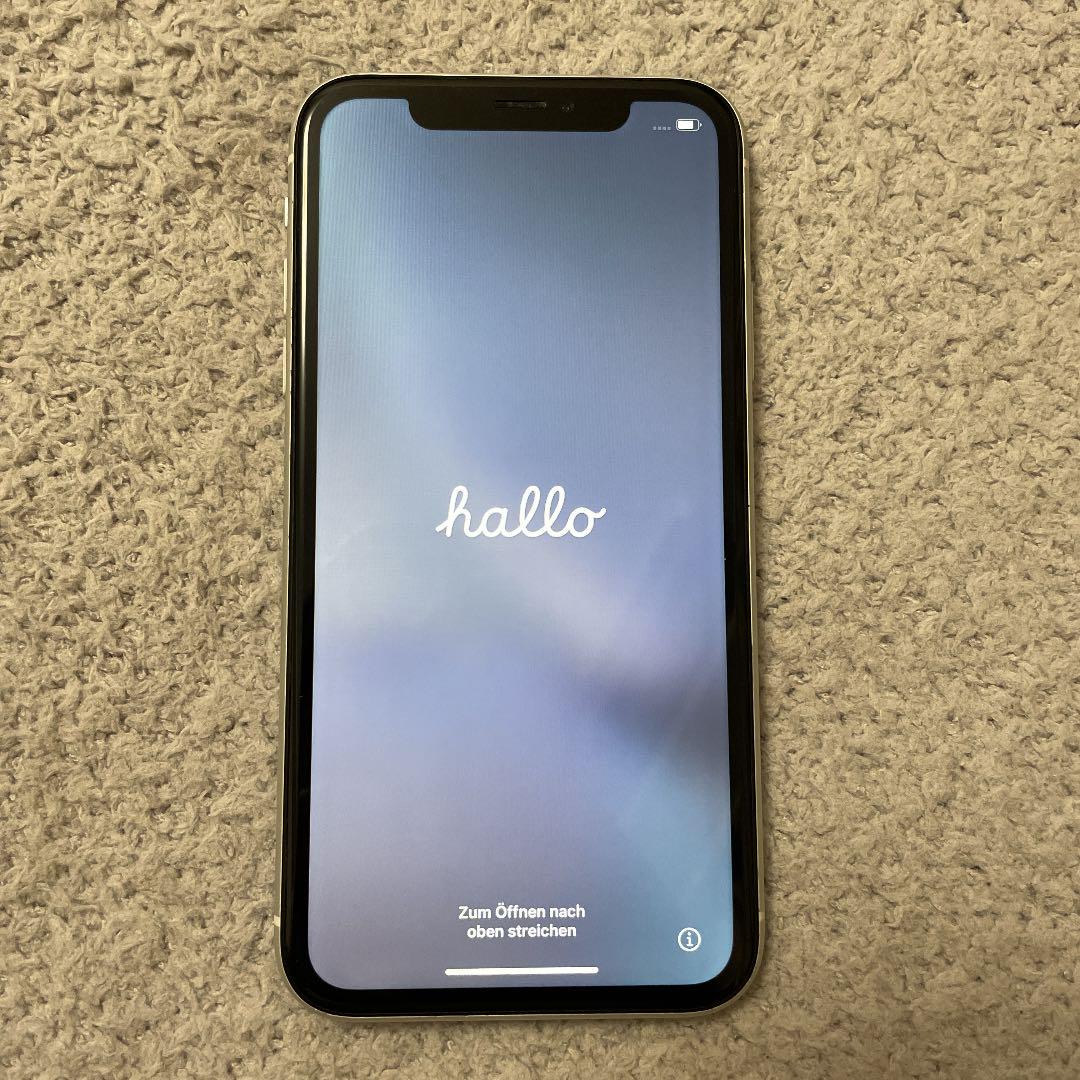 大得価爆買い iPhone XR White 64 GB SIMフリー A3opC-m89582553764 人気本物保証