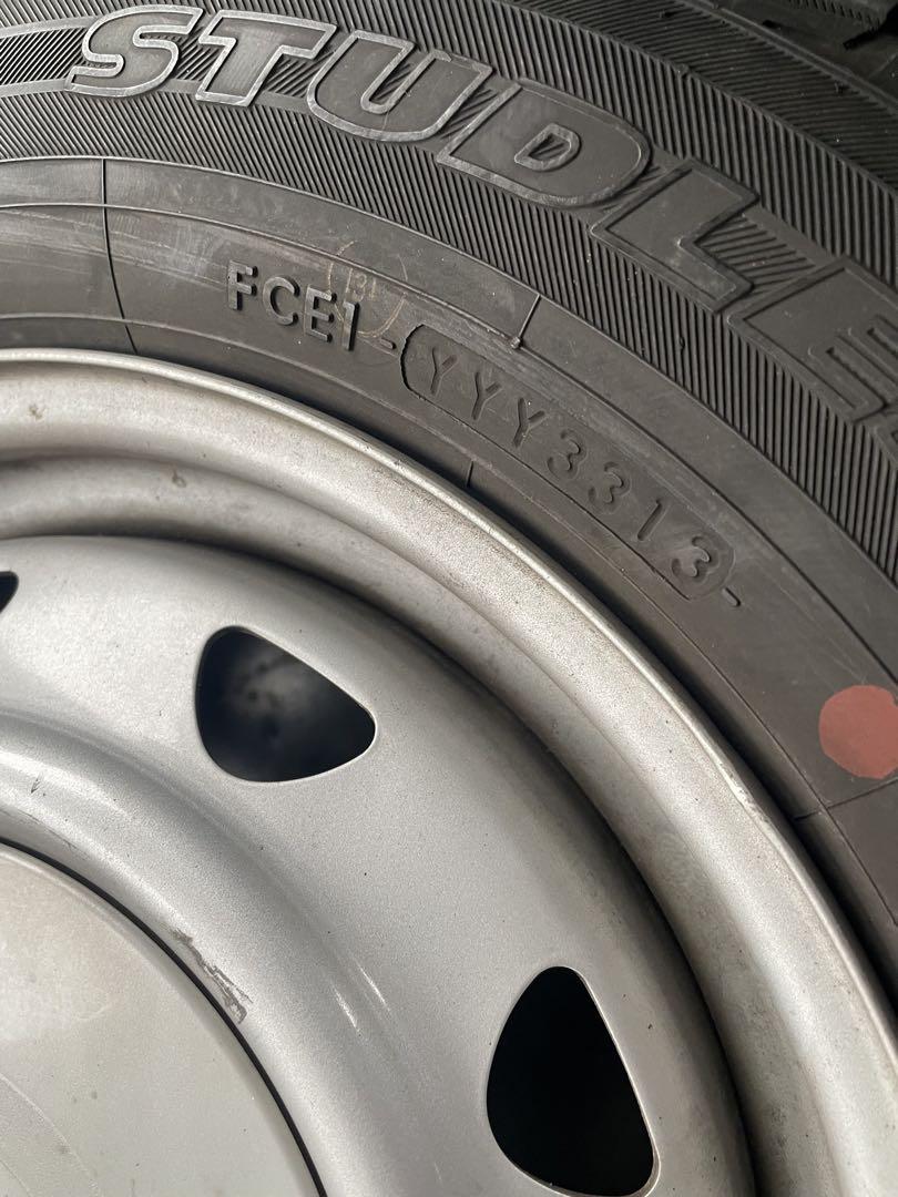 iG50 145/80R13 スタッドレスタイヤスチール＆ホイールセット！
