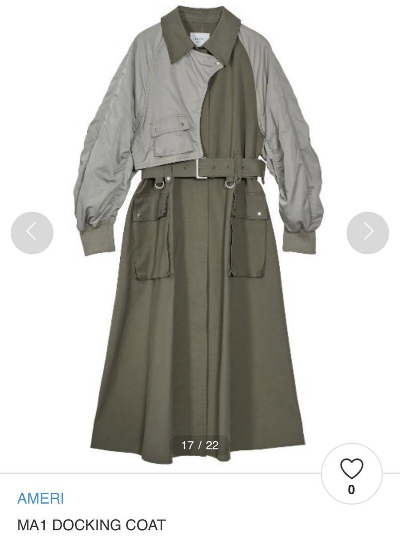 【新品】AMERI MA-1ドッキングコート