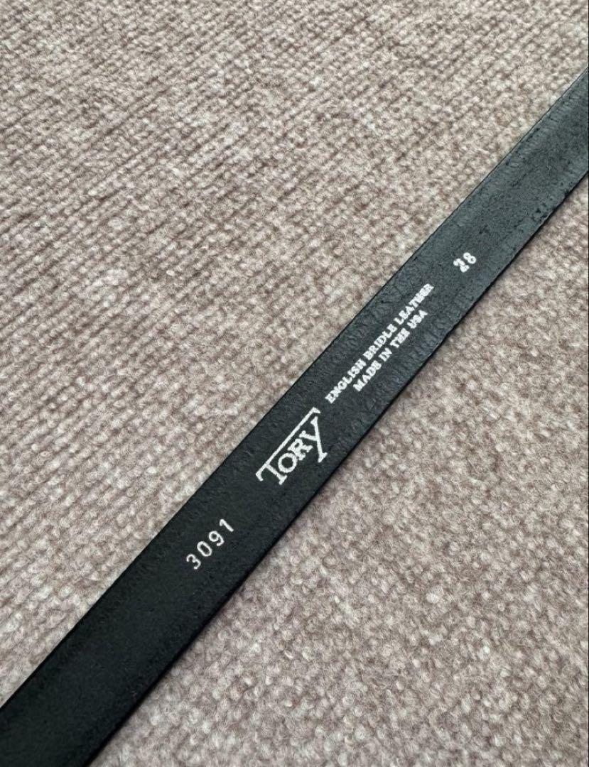 小物 TORY LEATHER 3-Piece Silver Buckle Belt