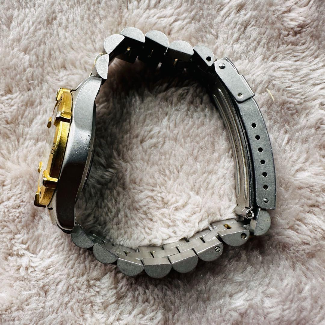 激レアHEUER ホイヤー TAGHEUER 旧ロゴ ゴールド