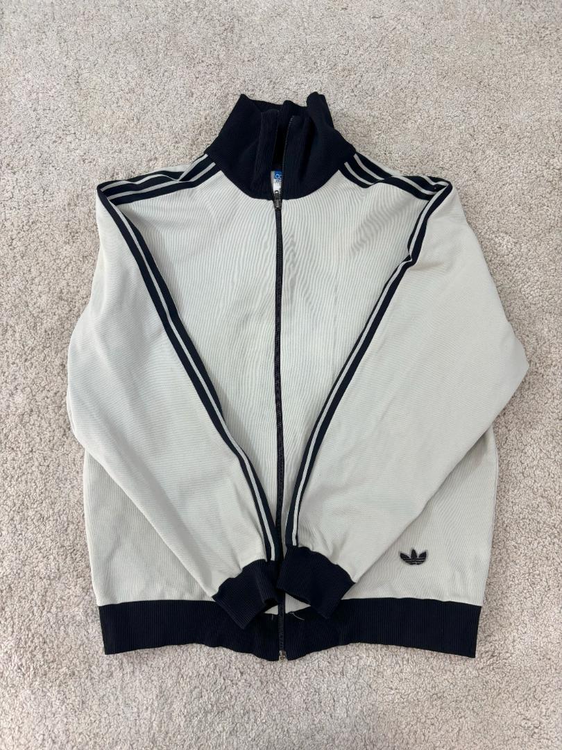 【希少・美品】club adidas アディダス　ジャージ　デサント　サイズ6 adidas - 80s ヴィンテージ 希少 大きいサイズ adidas トラック