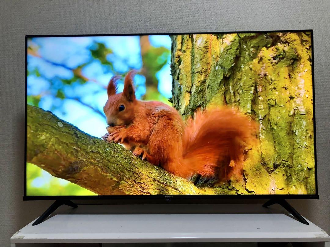 ハイセンス 50V型 液晶テレビ 4Kチューナー内蔵 50E6G 動画アプリ搭載