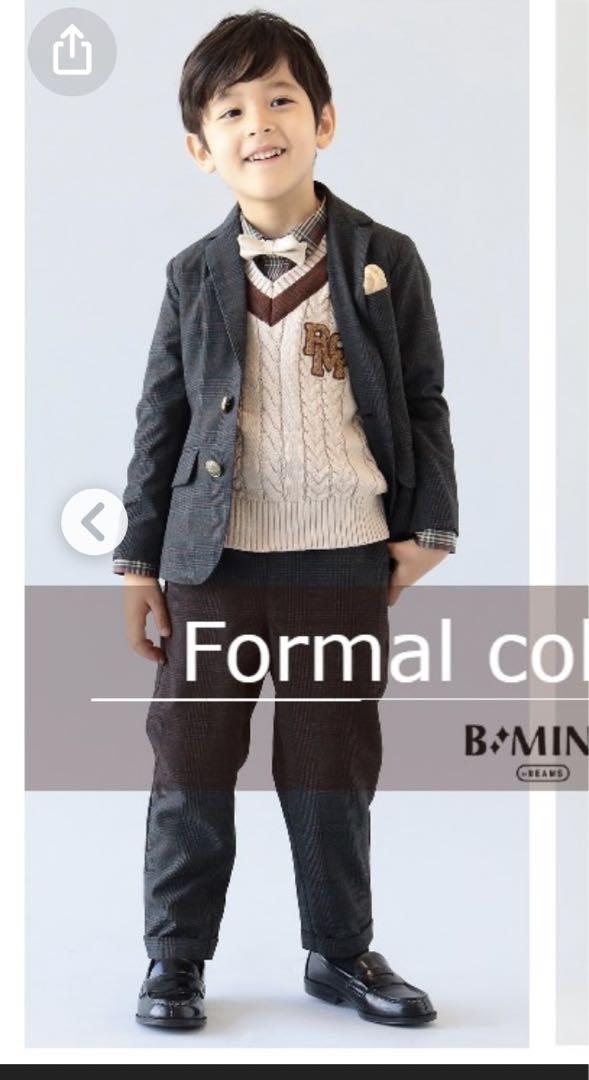b:ming by beams スーツ　入学式