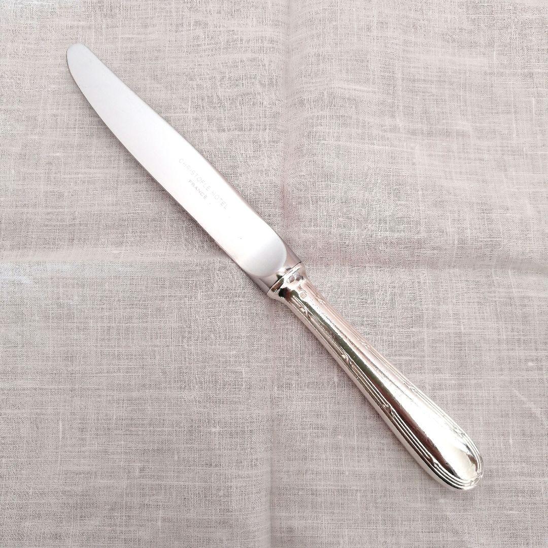 送料無料/新品】 【希少】クリストフル CHRISTOFLE 4点 デザートナイフ