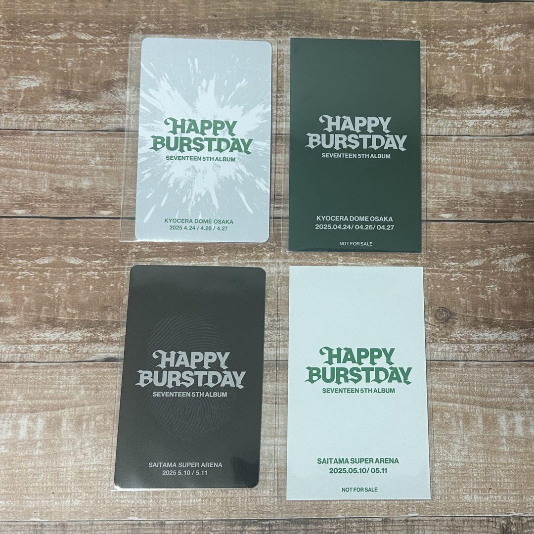 SEVENTEEN HAPPY BURSTDAY 会場限定 バーノン トレカ - メルカリ