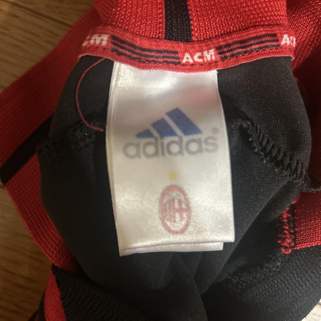 ACミラン ユニフォーム adidas国旗タグ 00s adidas サッカーシャツ サイズO ACミラン 国旗タグ - メルカリ