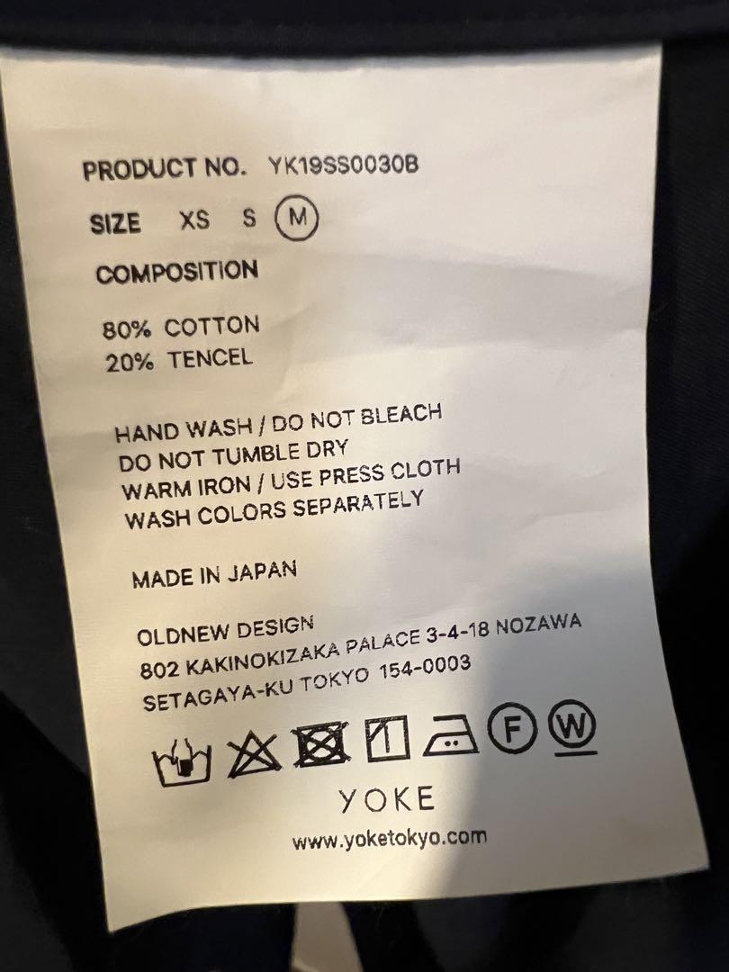 あ*ん様 【YOKE】 WIDE SHORT BLOUSON ジャケット ネイビ