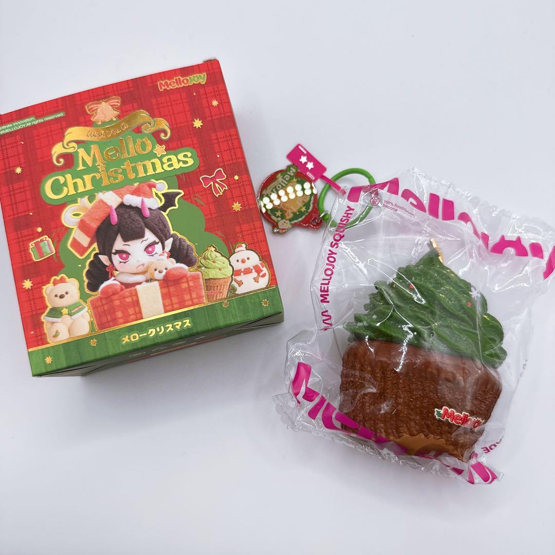 Mellojoy メロジョイ スクイーズ クリスマス サンタの森 カップケーキ