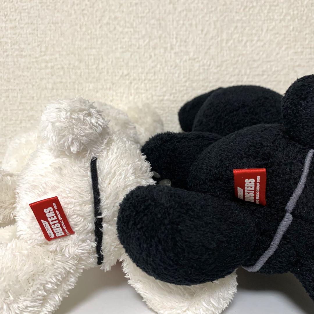 the pillows バスター君 ぬいぐるみ　白&黒2 個セット the pillows バスター君 ぬいぐるみ 白&黒2 個セット - メルカリ