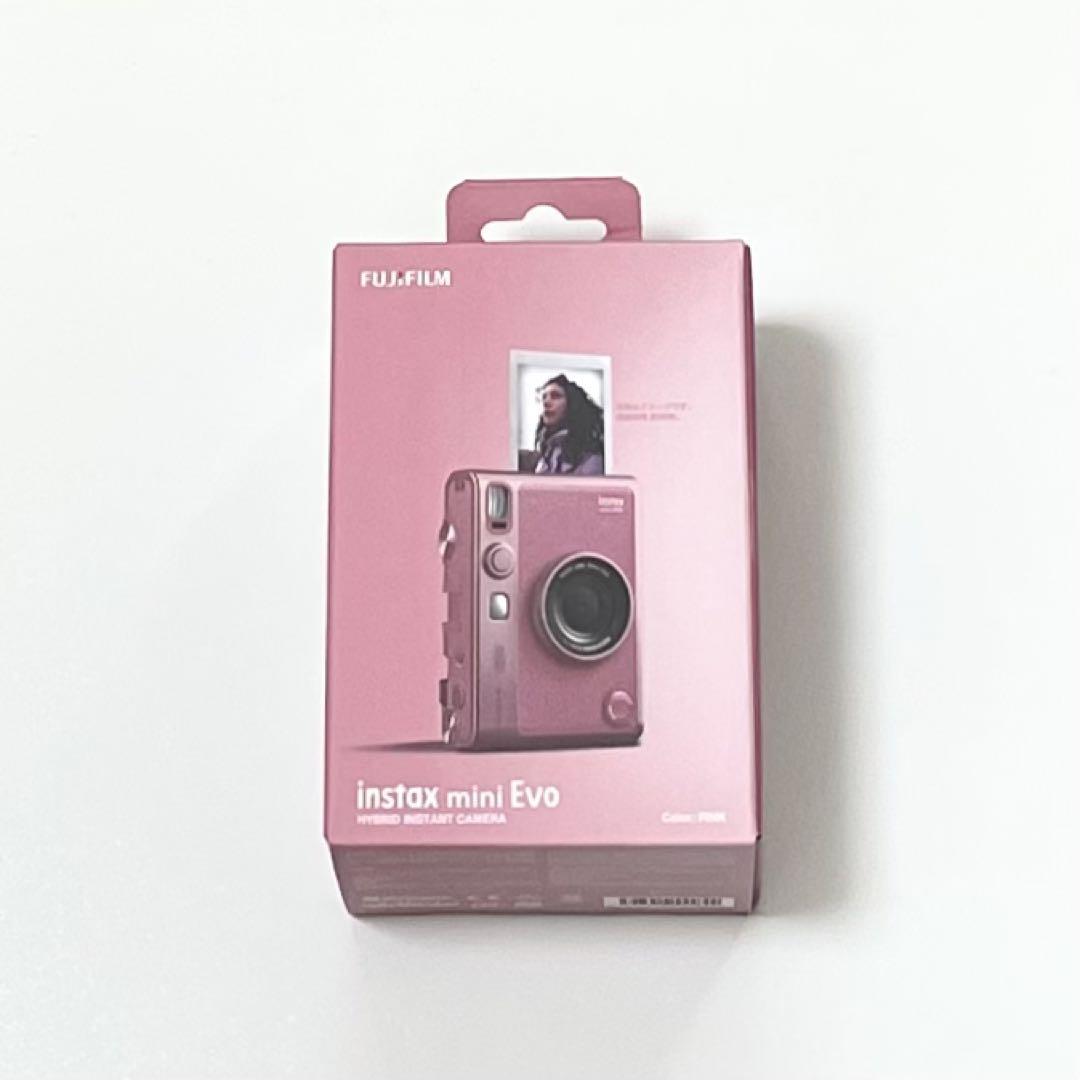 【新品未開封】instax mini Evo チェキ PINK
