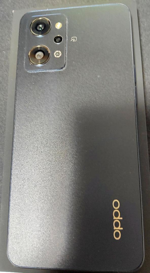 中古美品】OPPO Reno7a スターリーブラック 本体