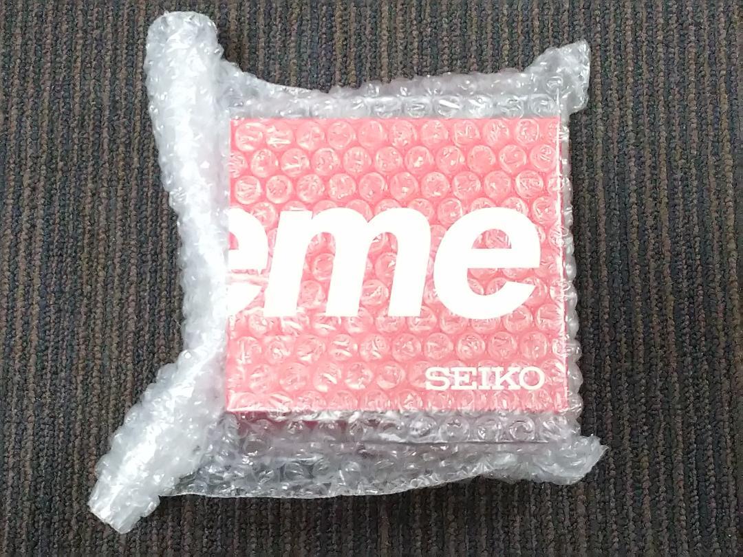 【未使用】 supreme 21SS seiko marathon clock